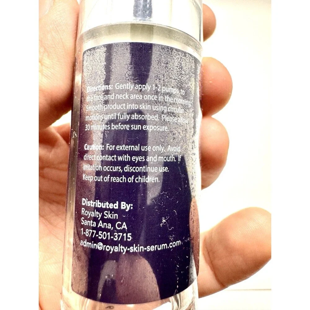 Royalty Skin‎ Advanced Anti-Aging Serum 15ml Retinol Ceramide-3 Hydrating